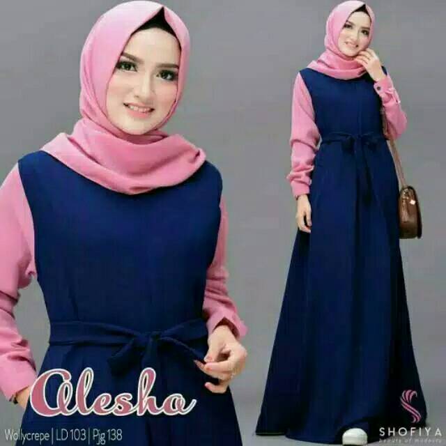 PROMO GAMIS WANITA TERBARU Alesha dress