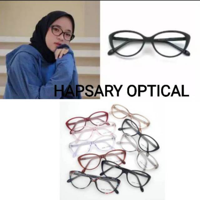 Frame Kacamata Wanita, Kaca mata Trendy, Kacamata Minus, Kaca mata Anti Radiasi, Kacamata New 605