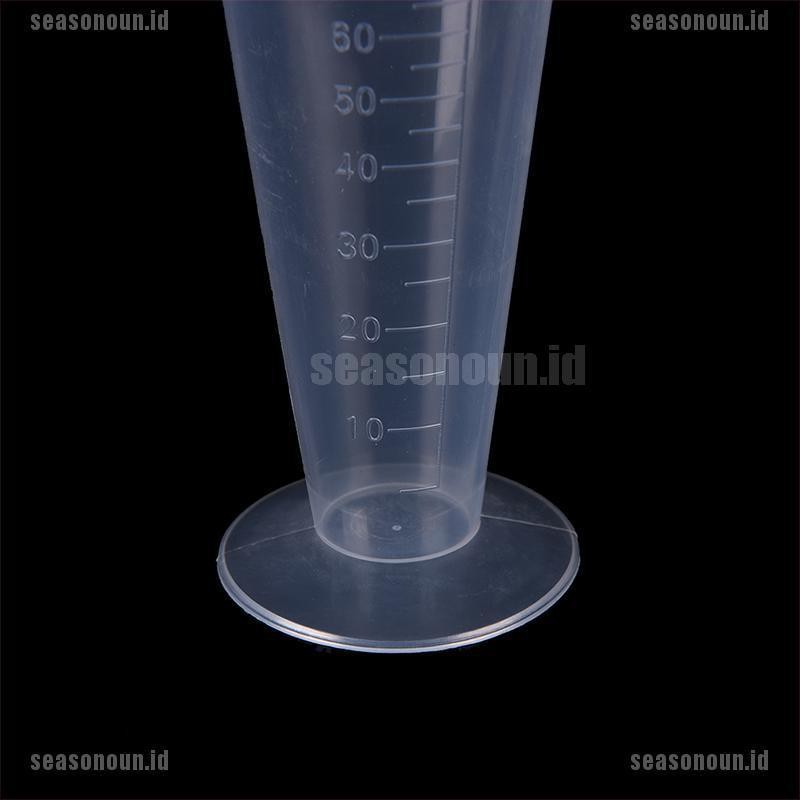 【sea】50ml 100ml Transparent cup scale Plastic measuring cup Measuring Tools