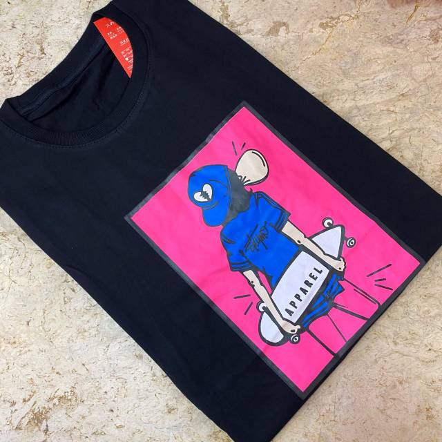 Kaos SKYMO simple hitam/putih