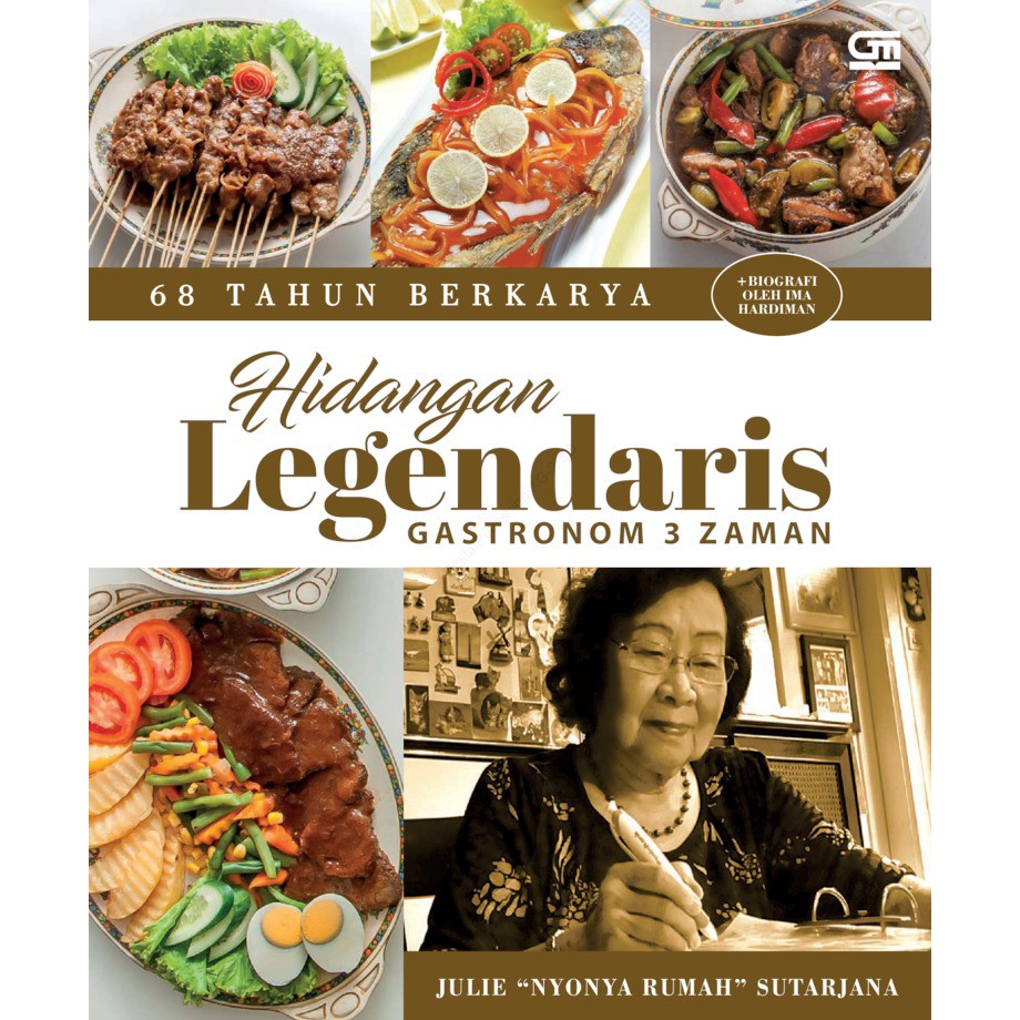 Buku 68 Tahun Berkarya: 250 Resep Hidangan Legendaris Gastronom 3 Zaman