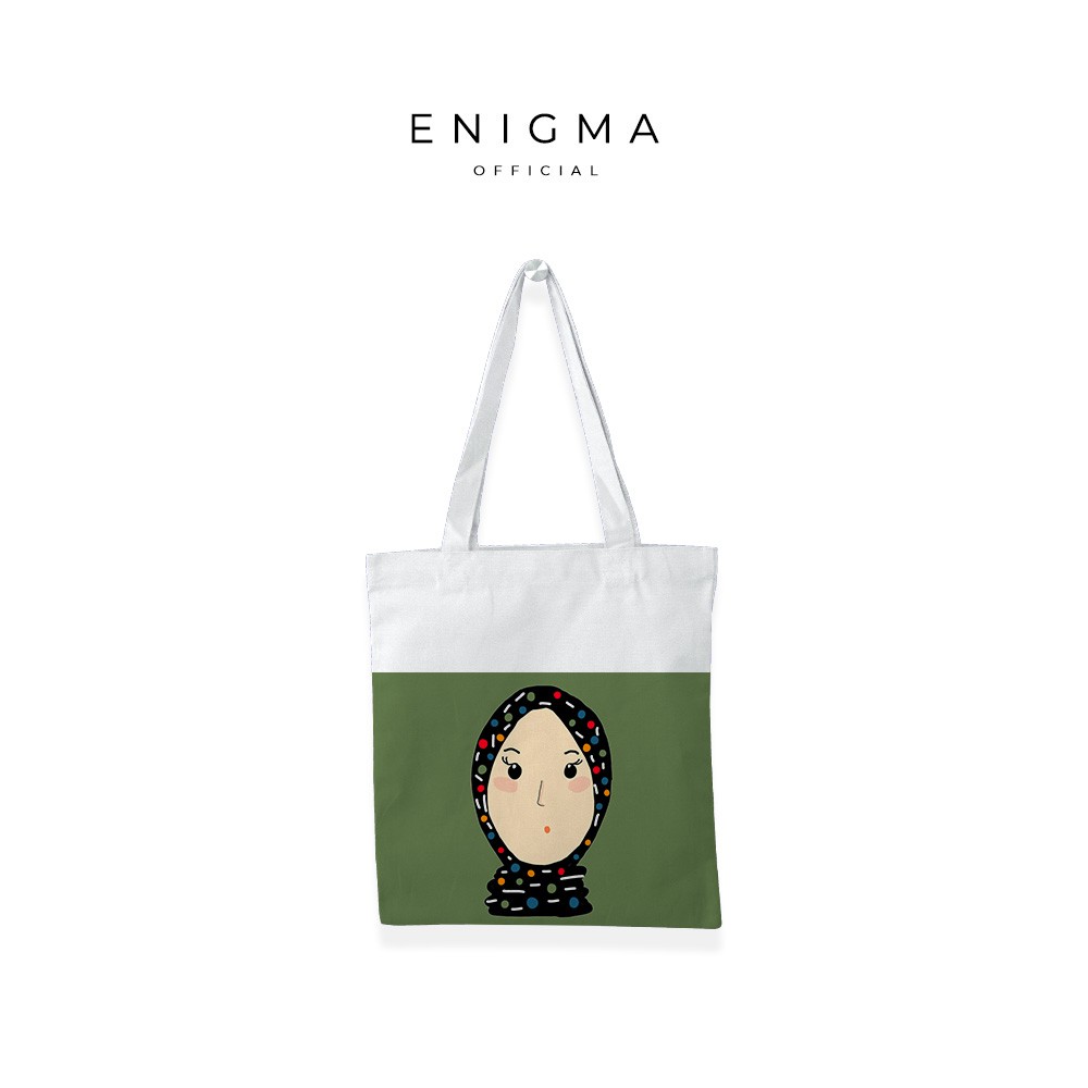 SALE TOTEBAG KANVAS ORIGINAL ENIGMA TOTEBAG KANVAS COLLECTION ABS