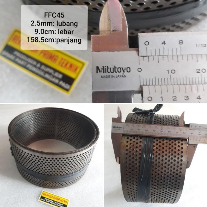 ] FFC45 2.5 MM SARINGAN MESIN TEPUNG BERAS KETAN JAGUNG DISKMILL FFC 45