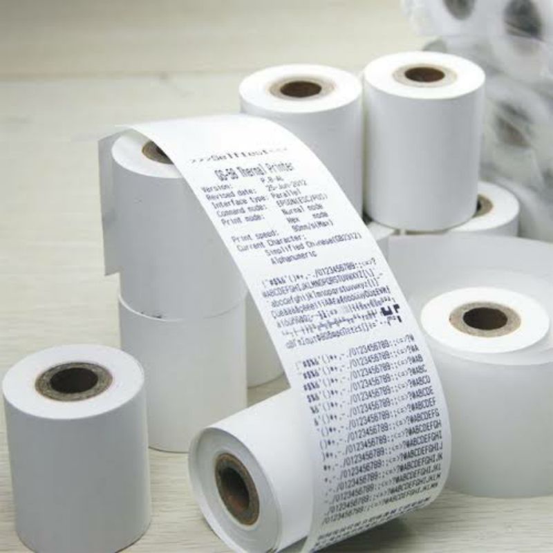 

Kertas Thermal 58x30 58×30 / Kertas Printer Bluetooth / Kertas Printer Tanpa Tinta