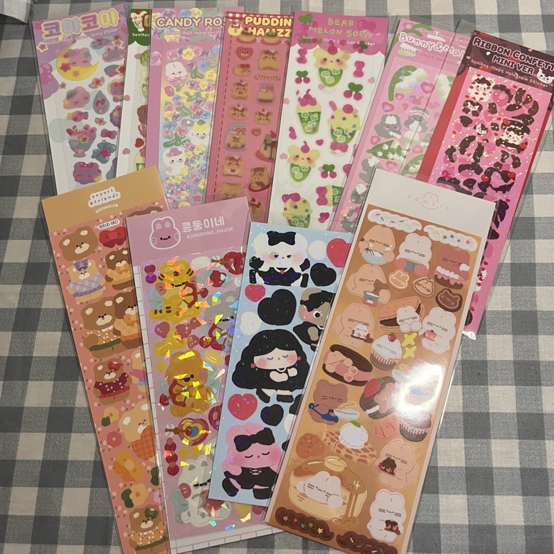 

sticker deco character from seolkee illust yayori kongdung house