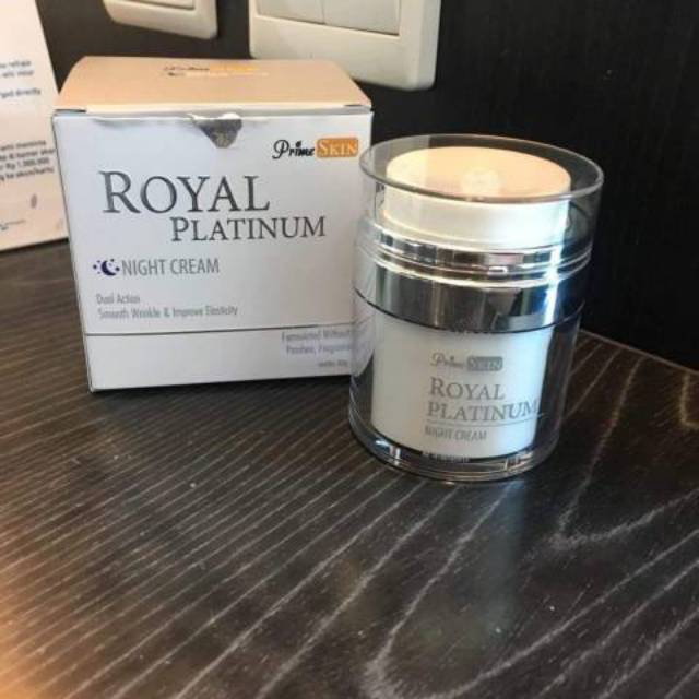 Prime skin royal platinum night cream