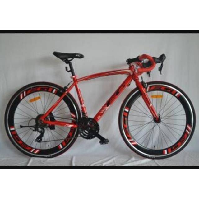  Sepeda  Balap  Road Bike Evergreen EG Rapier AL 60mm 700C 
