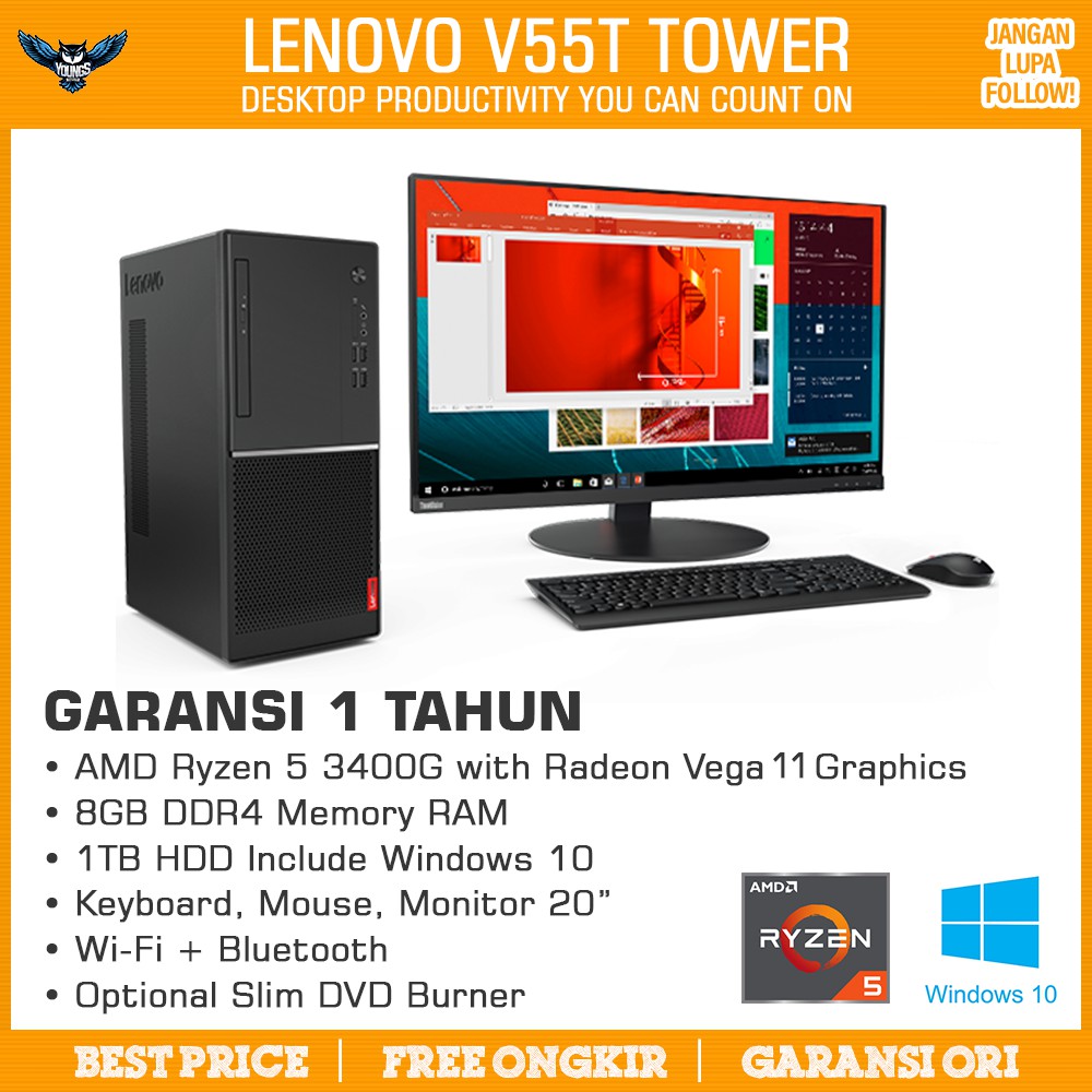 Lenovo v55t 15are обзор