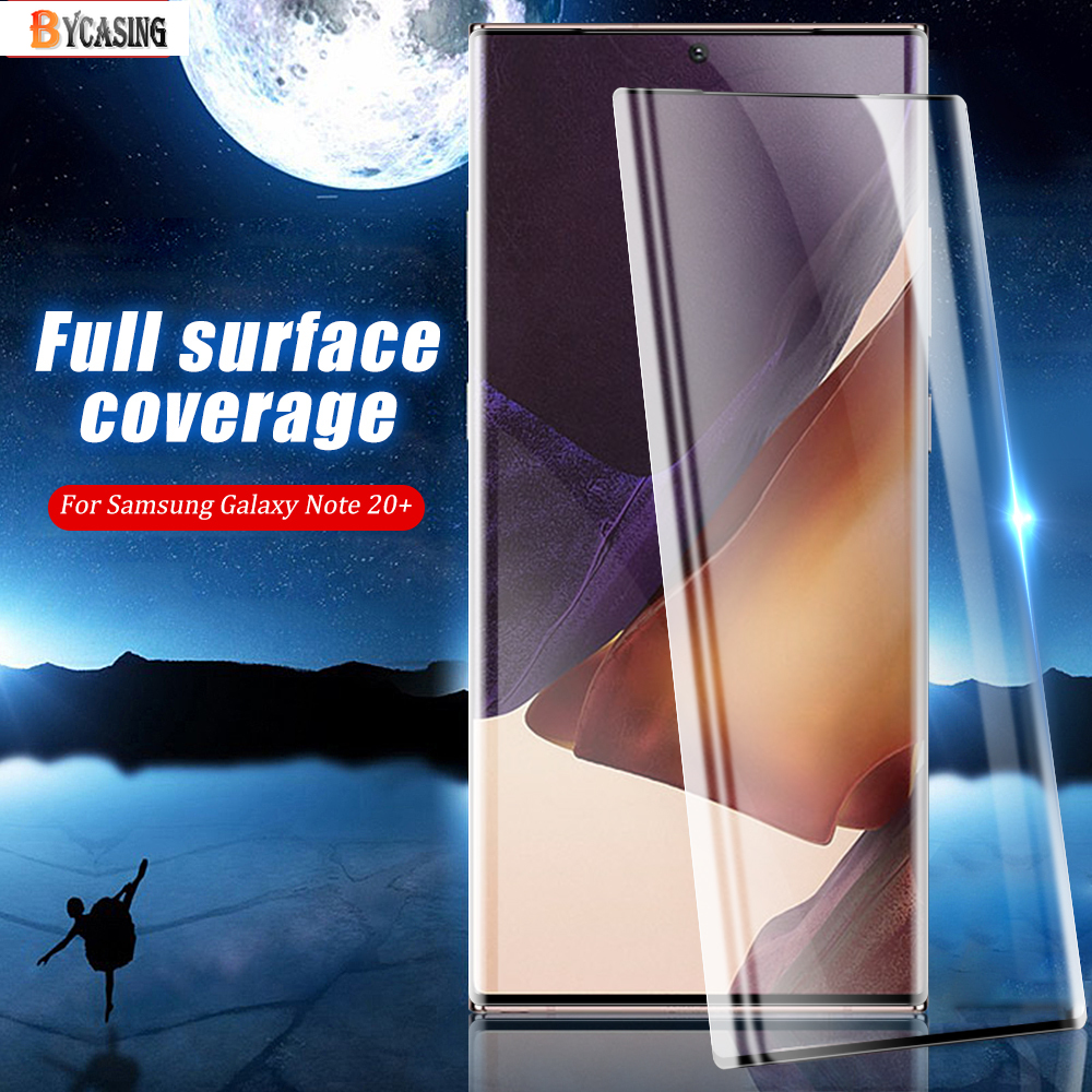 9D Full Cover Tempered Glass Film For Samsung Galaxy Note 20 Ultra Note 20 S20 Plus A02S A12 HD Glass Screen Protector