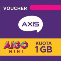 VOUCHER KUOTA AXIS AIGO MINI 1 GB 5 HARI