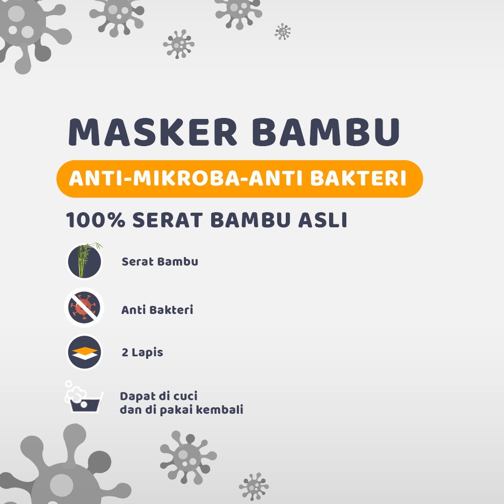 READY STOCK M*SKER SERAT BAMBU