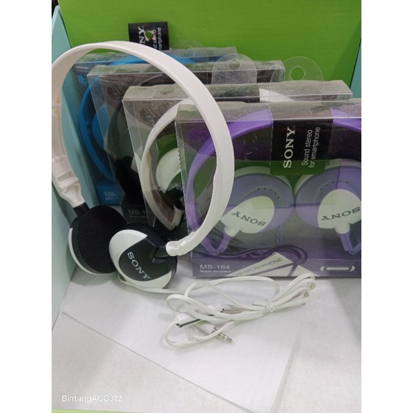 HEADSET BANDO / HANDSFREE BANDO / HF BANDO SONY (MS-164)