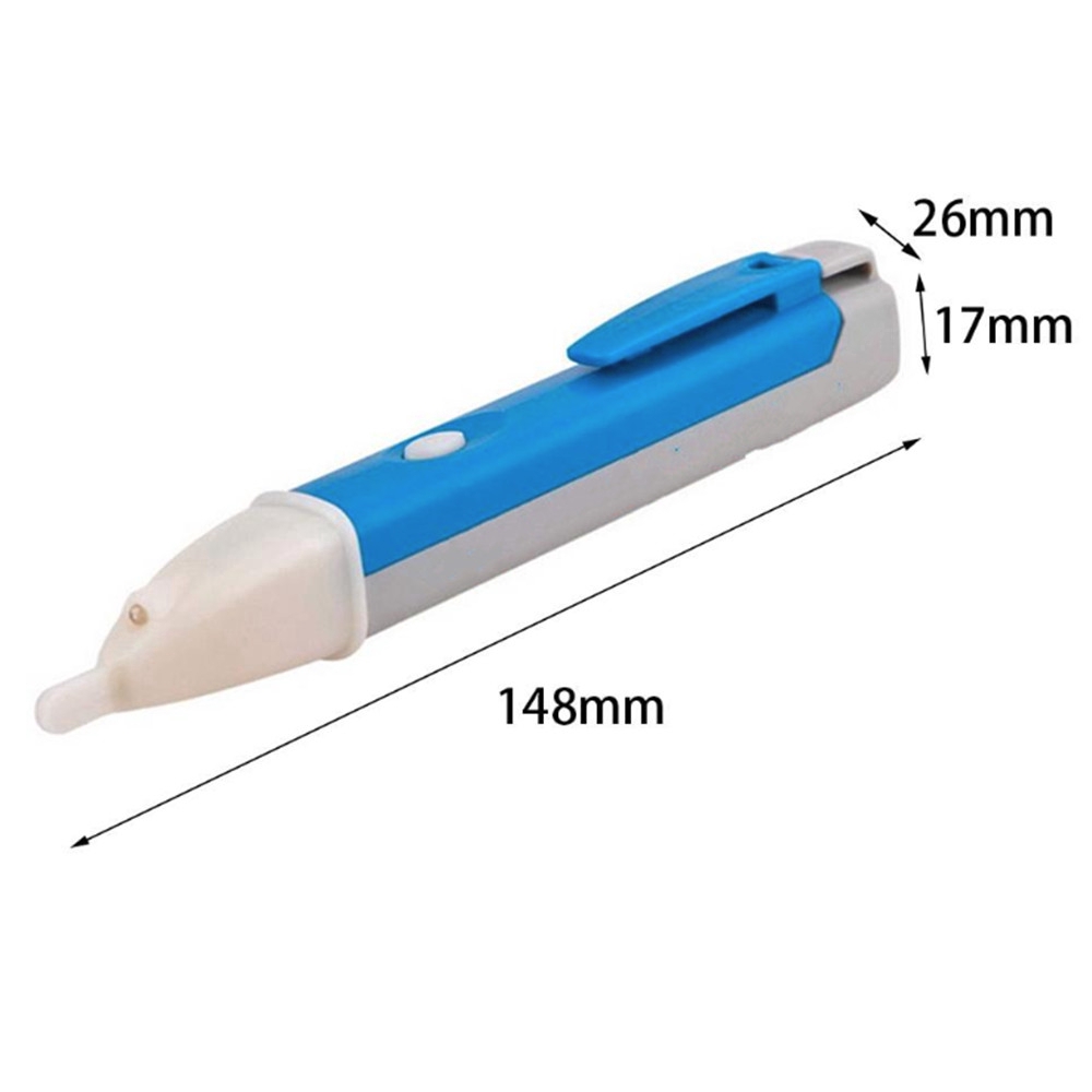 ✈【Fast/COD】✈  90 ~ 1000V Non Kontak Listrik Tegangan Indikator Sensor Tester Pen LED Light