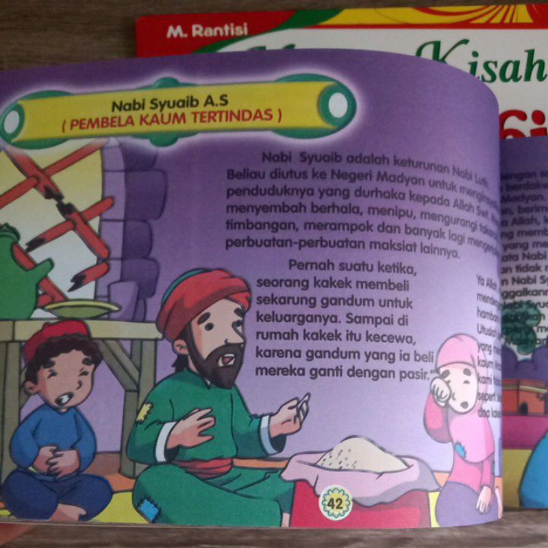 Buku kisah Nyata 25 Nabi &amp; Rasul