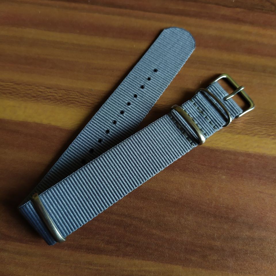 Nato Strap For Seiko Casio Citizen Tagc Divers Protrek Gray