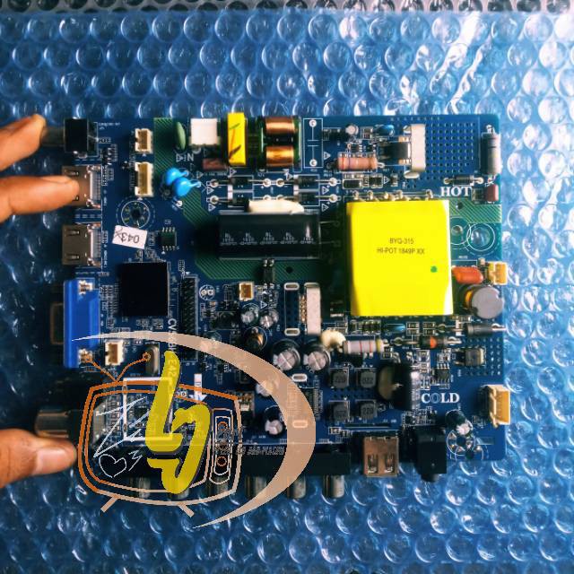 PART TV POLYTRON 32T7511 - MODUL TV POLYTRON 32T7511 - MOBO TV POLYTRON 32T7511