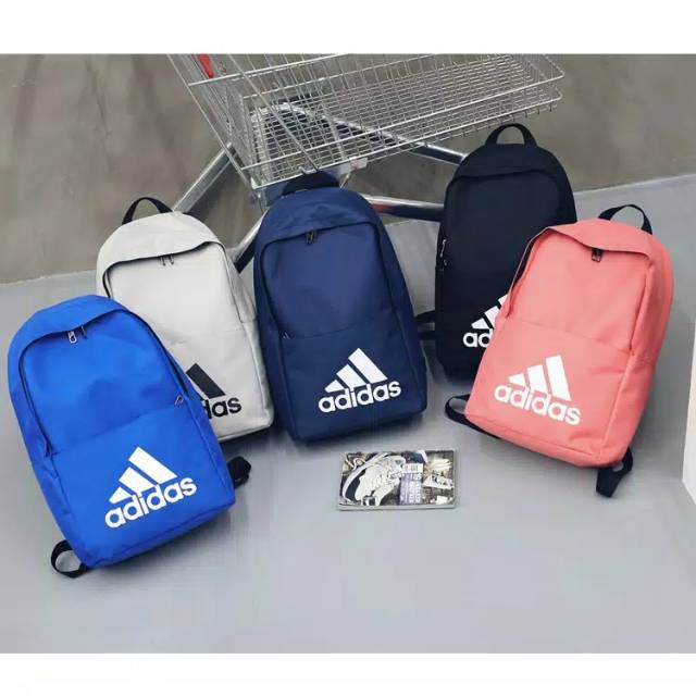 Tas Punggung Wanita Nilon Tahan Air Baru Tas Travel Wanita Tas Sekolah untuk Remaja Perempuan Tas Buku Warna Solid Tas Buku Mochila