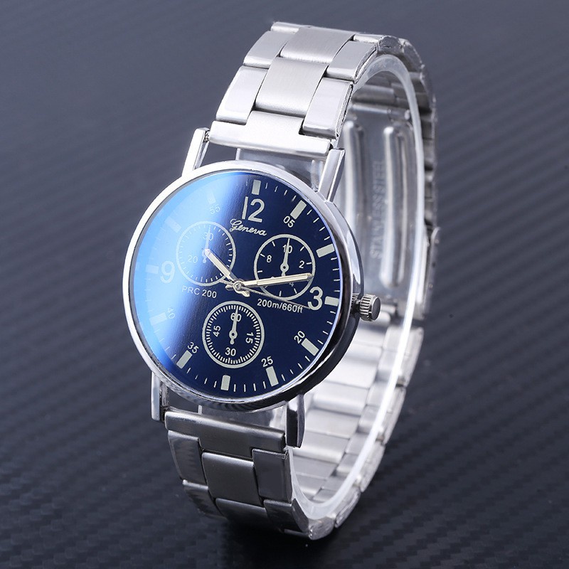 Jam Tangan GENEVA Stainless Steel Jam Tangan Kekinian Analog Jam Tangan Viral Fashion Wanita Original 100% Bisa COD