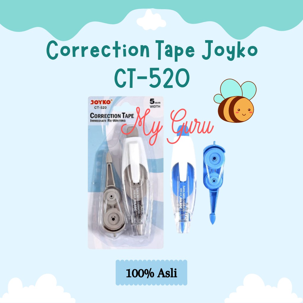 

[PCS] CORRECTION TAPE / TIP X KERTAS JOYKO CT-520