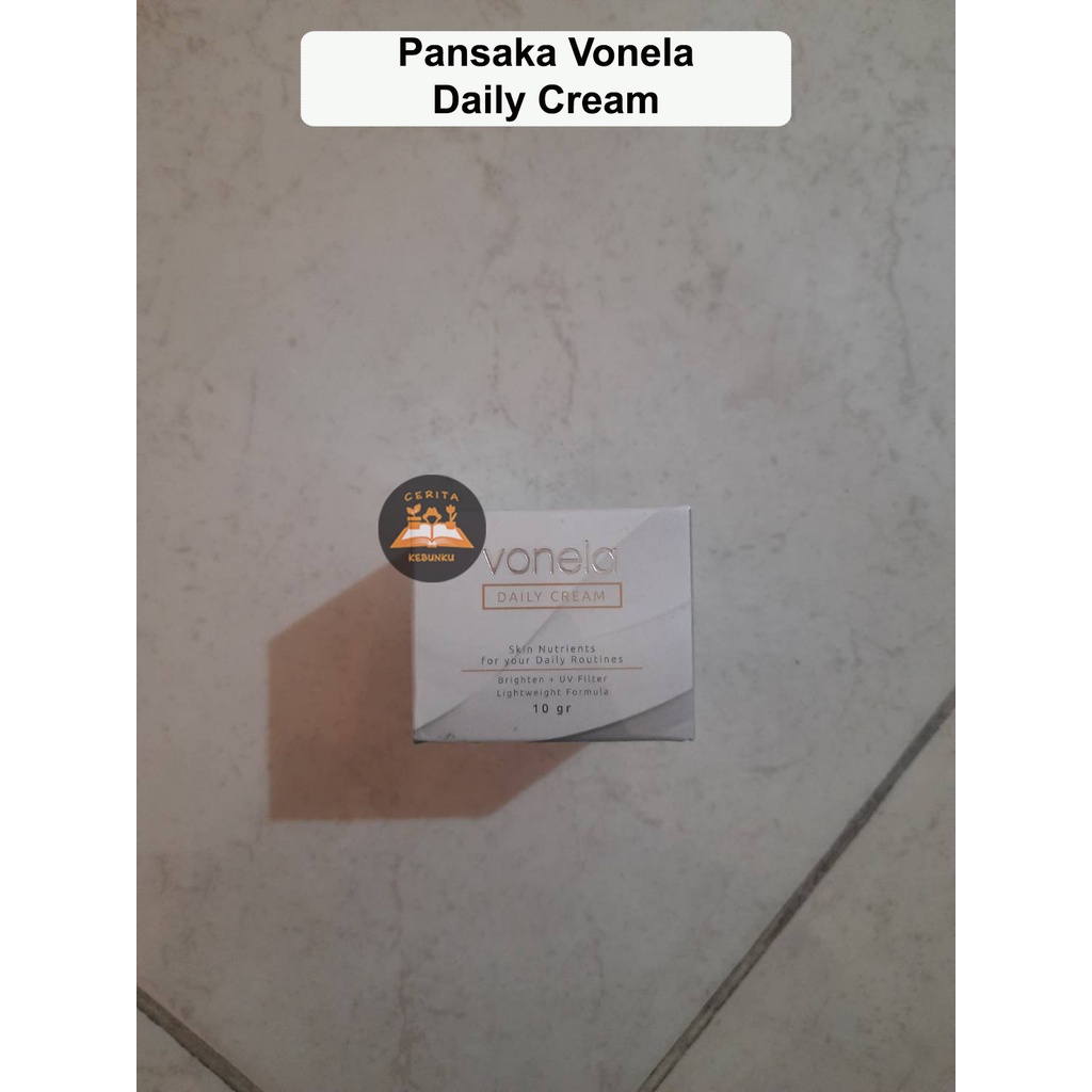 Skincare Premium Pansaka Vonela Daily Cream BPOM