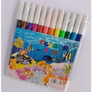 

1 SET SPIDOL WARNA HS-838 12 WARNA