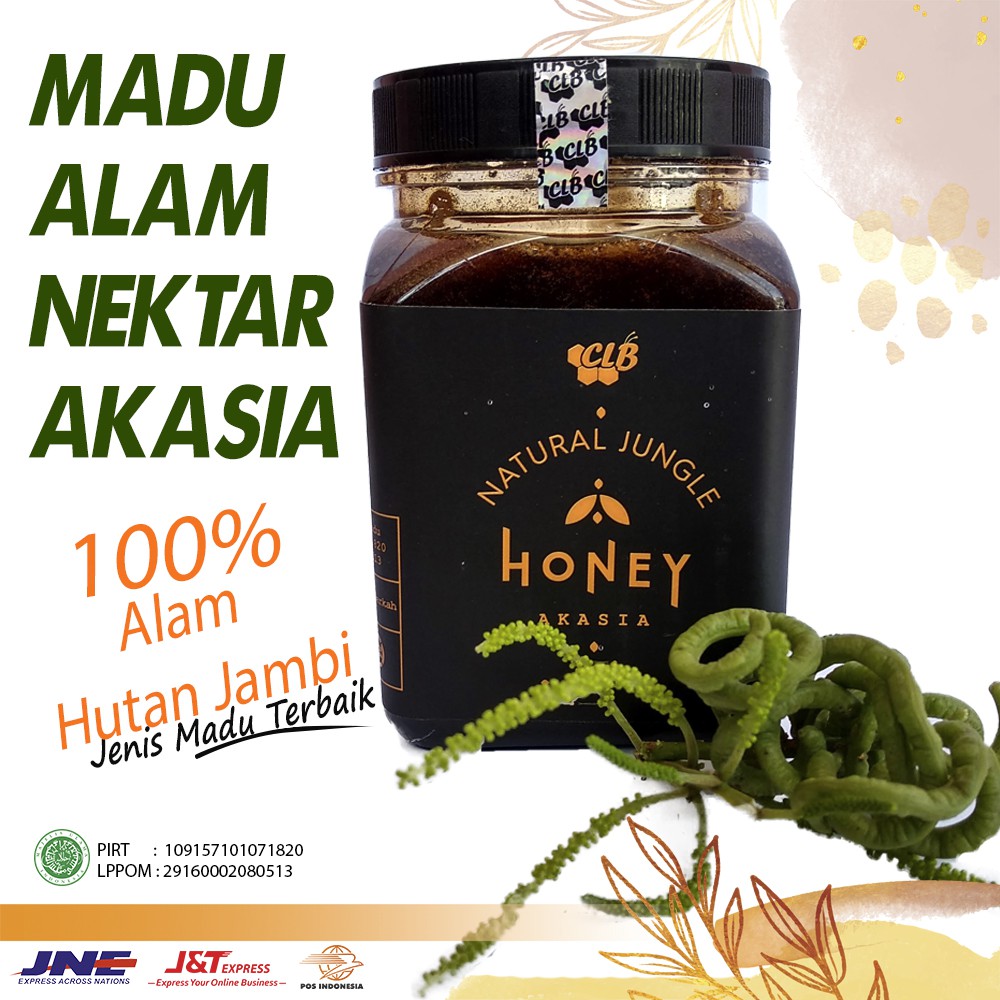 

Madu Asli Alam Hutan Nektar Akasia Sialang Premium Jambi 400g uray