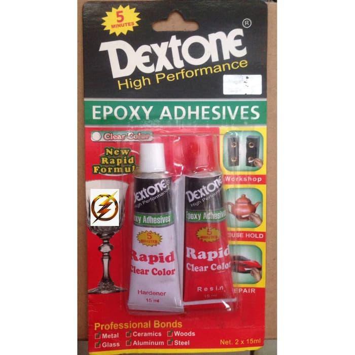 

Lem Dextone Epoxy 5 menit Warna Clear perkakas