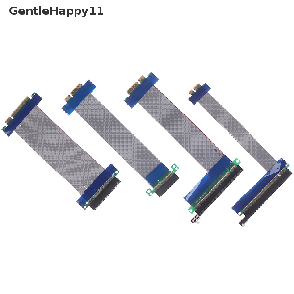 Gentlehappy Extender Riser Card PCI-E Express 16X / 8X / 4X Dengan Kabel Flexible