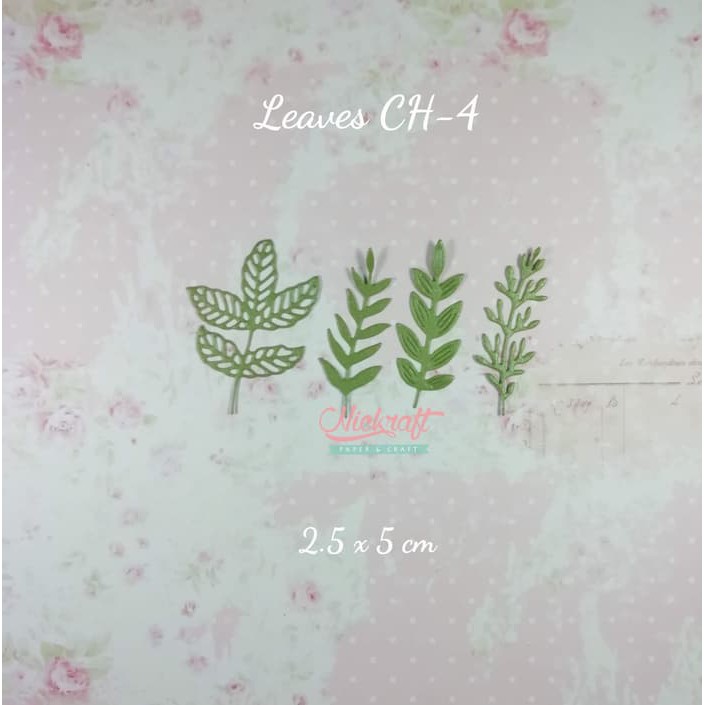 

Unik LEAVES CH 4 - Bahan Scrapbook Daun Kertas Murah