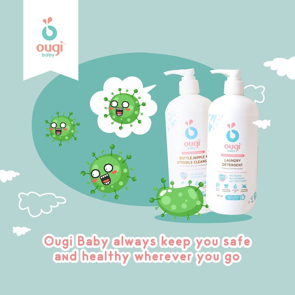 OUGI BABY DETERGENT AND BABY BOTTLE CLEANSER / OUGI / DETERGENT / BOTTLE CLEANSER