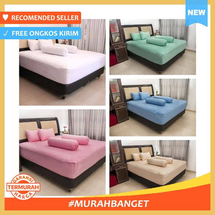 SPREI POLOS KATUN CVC 180X200