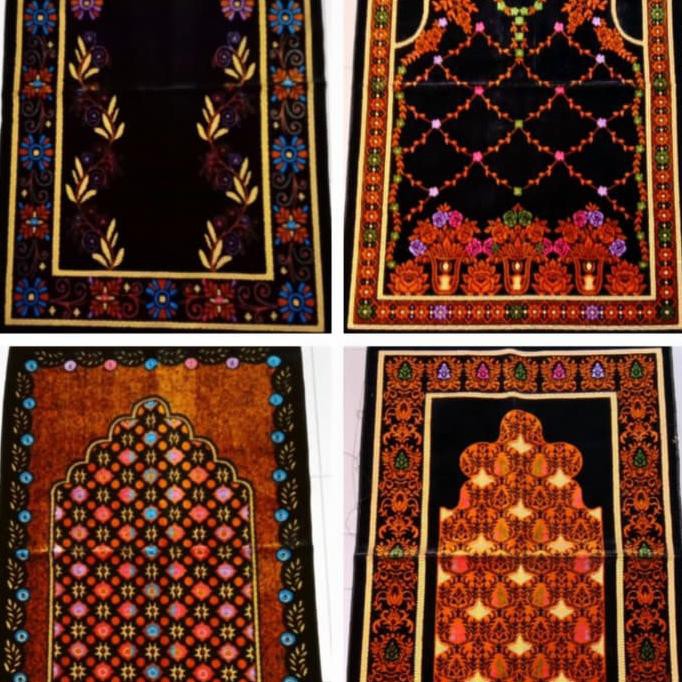 SAJADAH TURKI ALIF GOLD SPIGEL