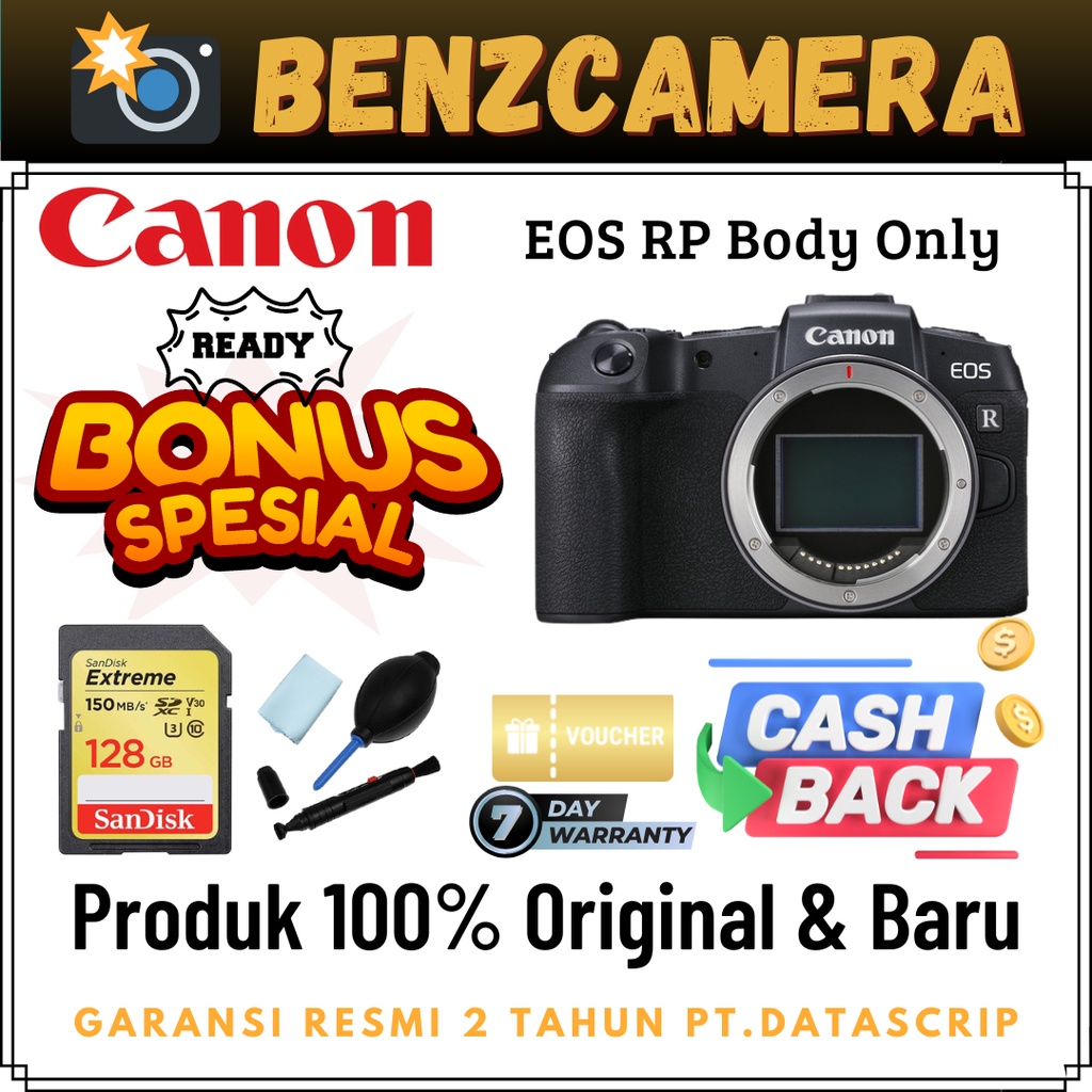 Canon EOS RP Body Only Mirrorless Camera