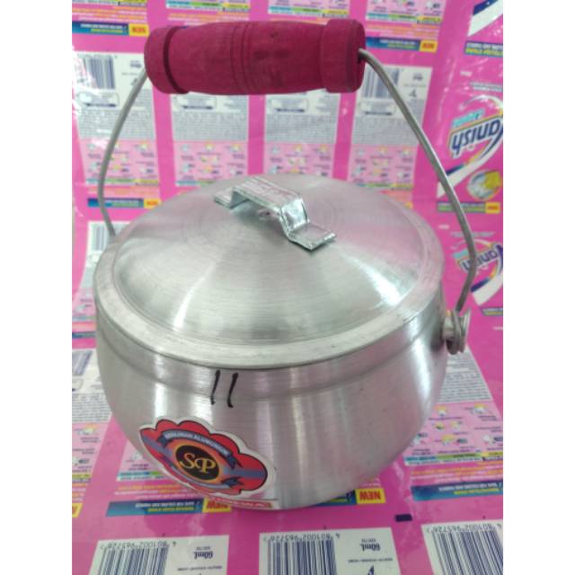 Ketel (kastrol) / penanak nasi super SP ALUMINIUM no 11