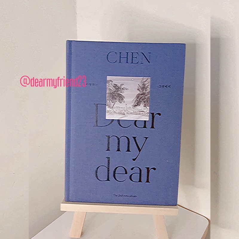 ALBUM CHEN DEAR MY DEAR ALBUM CHEN EXO lengkap photocard postcard
