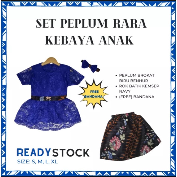 LORA KIDS SETELAN KEBAYA ANAK ANAK