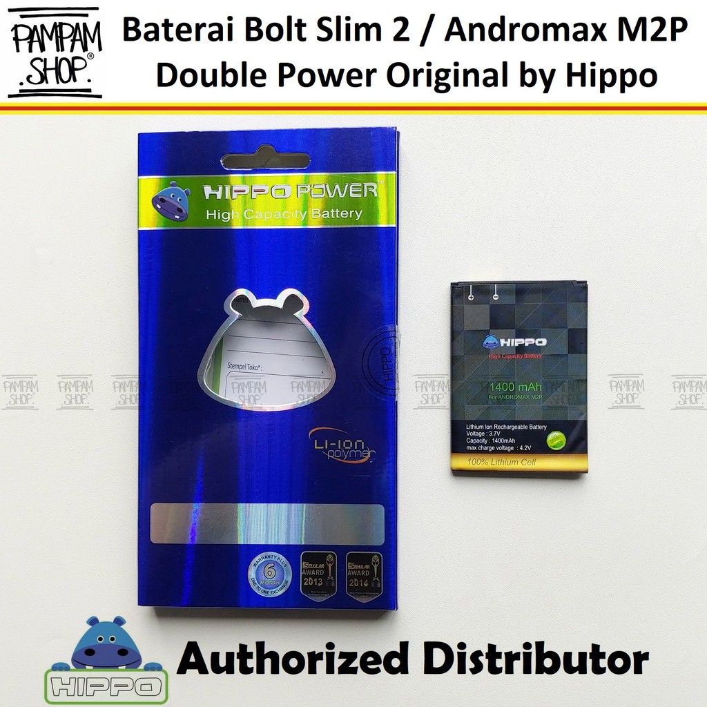 Baterai Hippo Double Power Modem Bolt Slim 2 Andromax M2P HB434666RBC Huawei E5577 E5573 E5673 E5575