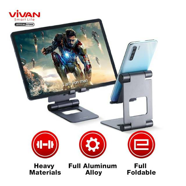 Vivan VH01 Alluminium Alloy Foldable Universal Holder