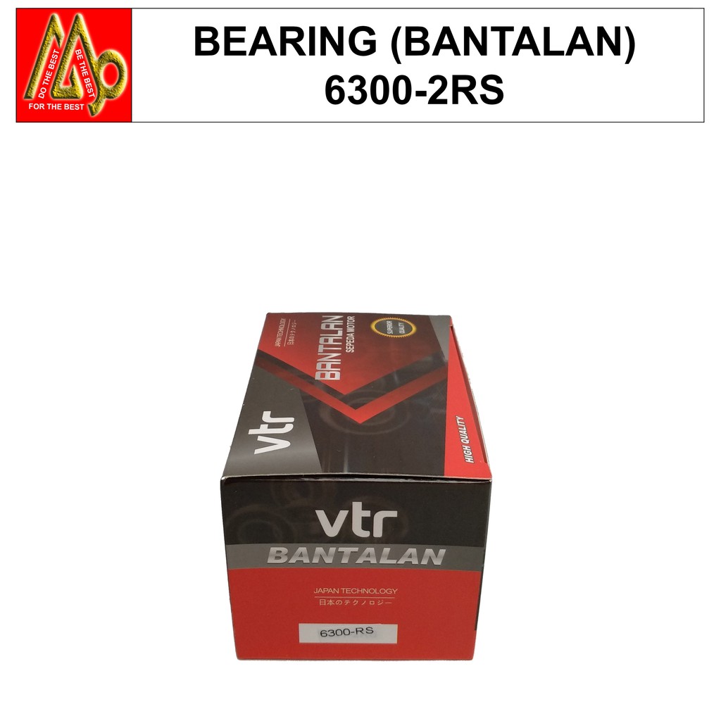 6300-2RS / VTR / Bearing (Lahar Roda) (Bantalan)