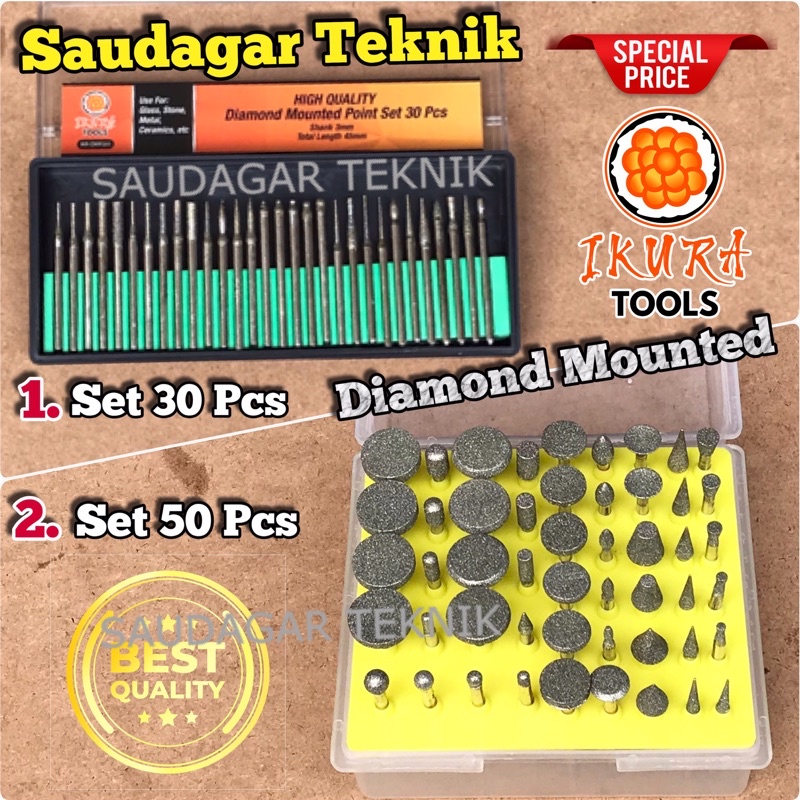 Mata Bor Tuner Set Mini Grinder Mata bor Ukir Grafir Gerinda Mini Ikura