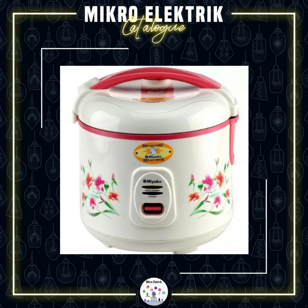 [ Miyako ] Rice Cooker / Magic Com Miyako MCM 507 - Kapasitas 1.8 L