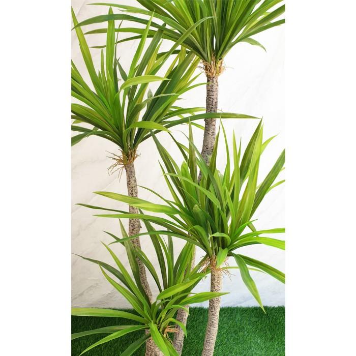 Pohon artificial pandan bali cabang 4 + pot