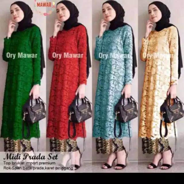 Misbi Brokat Set /Misbi Tunik