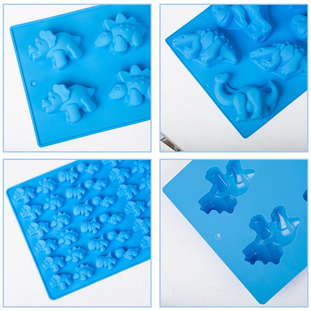 R-FLOWER Cetakan Silikon Dinosaurus Bakeware Fondant Dekorasi Kue Drip Mold Silicone Mold