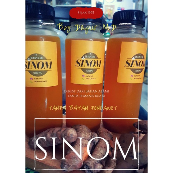 

SINOM asli 250 ml by Dapur MD