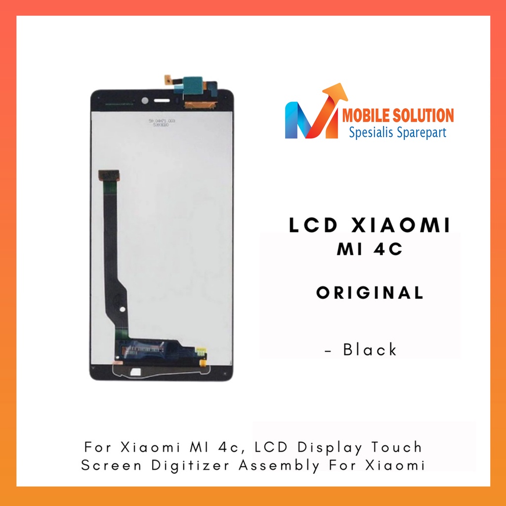 Grosir LCD Xiaomi Mi 4c Fullset Touchscreen ORIGINAL 100% Garansi 1 bulan + Packing / Bubble