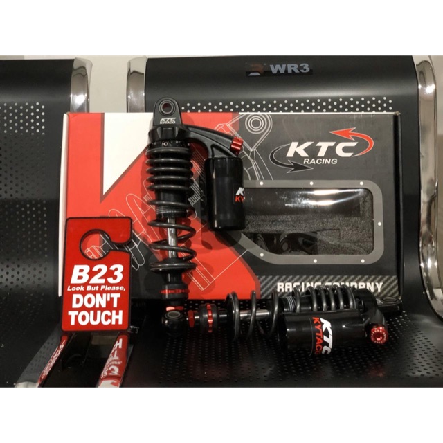 Shock ktc kytaco  xt racing original bebek 280mm jupiter f1 f1zr vega dobel klik new produk titan