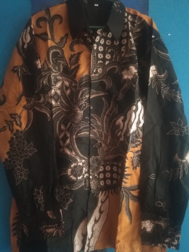 Kemeja Batik Exclusive Warna Kuning/mustard Proboseto Kuning Batik Pria Lapis Furing Terbaru