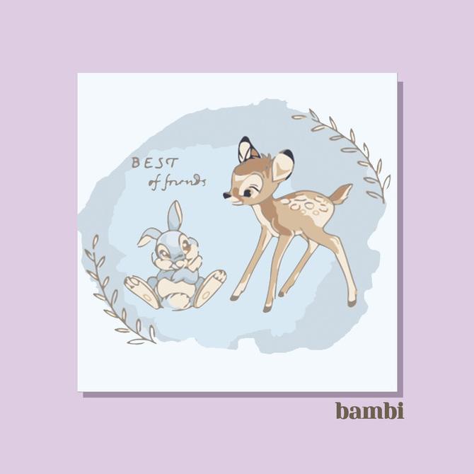 

Diy Paint By Numbers Kit - Bambi (Best Of Friends)