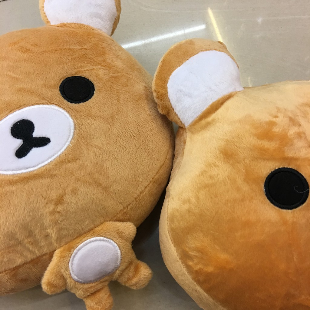 Bantal Sandaran RILAKKUMA Jok Mobil Kepala Leher Headrest Car Set Premium